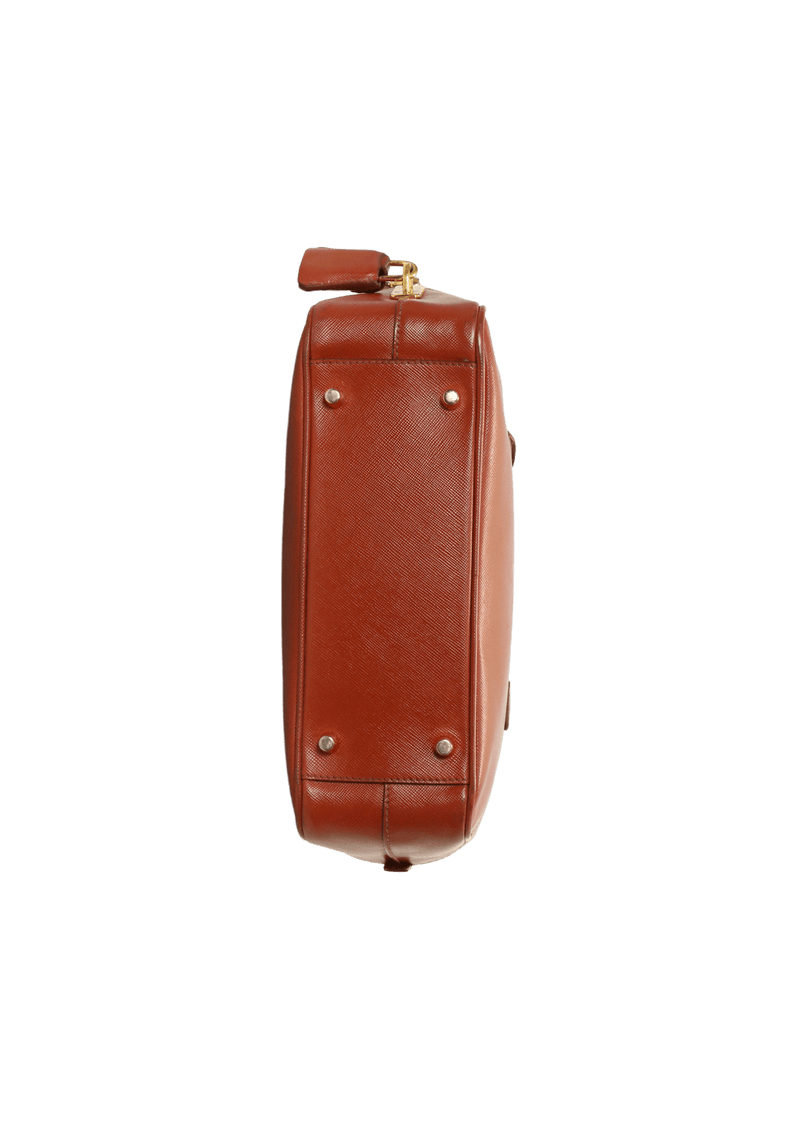 Bolsa Prada Deerskin Satchel Marrom – Gringa