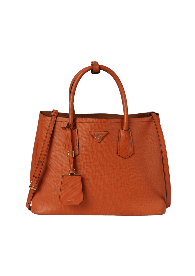 SAFFIANO CUIR DOUBLE BAG