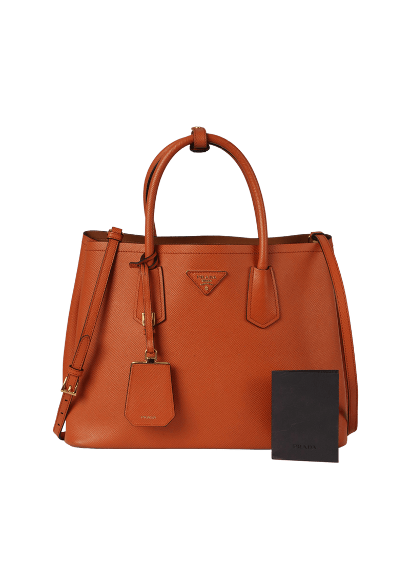 SAFFIANO CUIR DOUBLE BAG