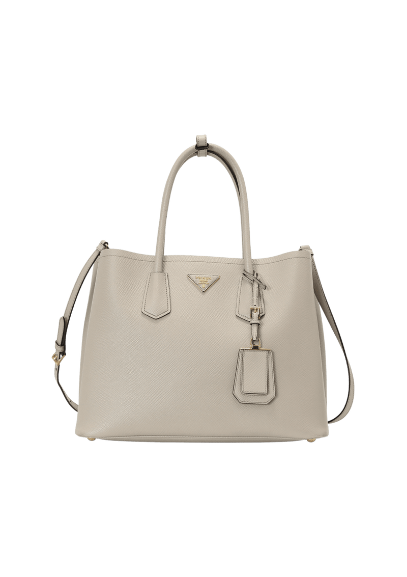 SAFFIANO CUIR DOUBLE TOTE