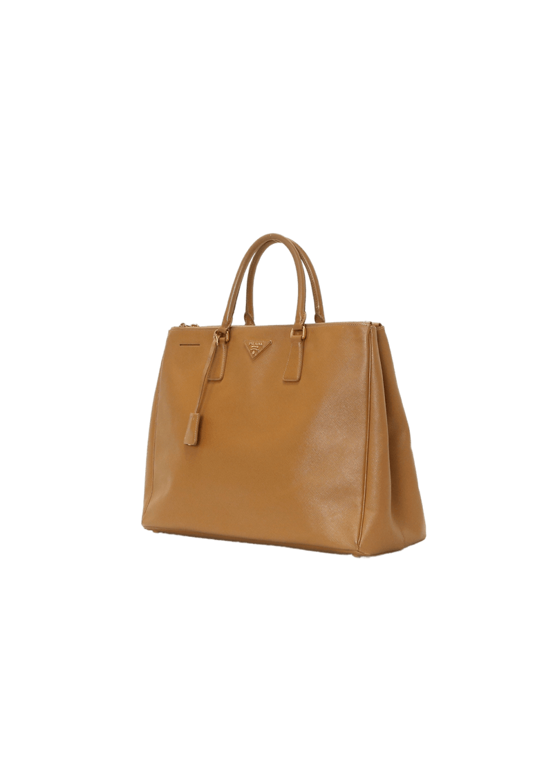 SAFFIANO DOUBLE ZIP GALLERIA