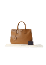 SAFFIANO DOUBLE ZIP GALLERIA