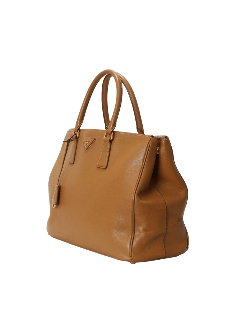 SAFFIANO DOUBLE ZIP GALLERIA