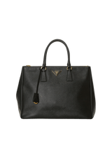 SAFFIANO LUX DOUBLE ZIP GALLERIA