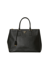 SAFFIANO LUX DOUBLE ZIP GALLERIA