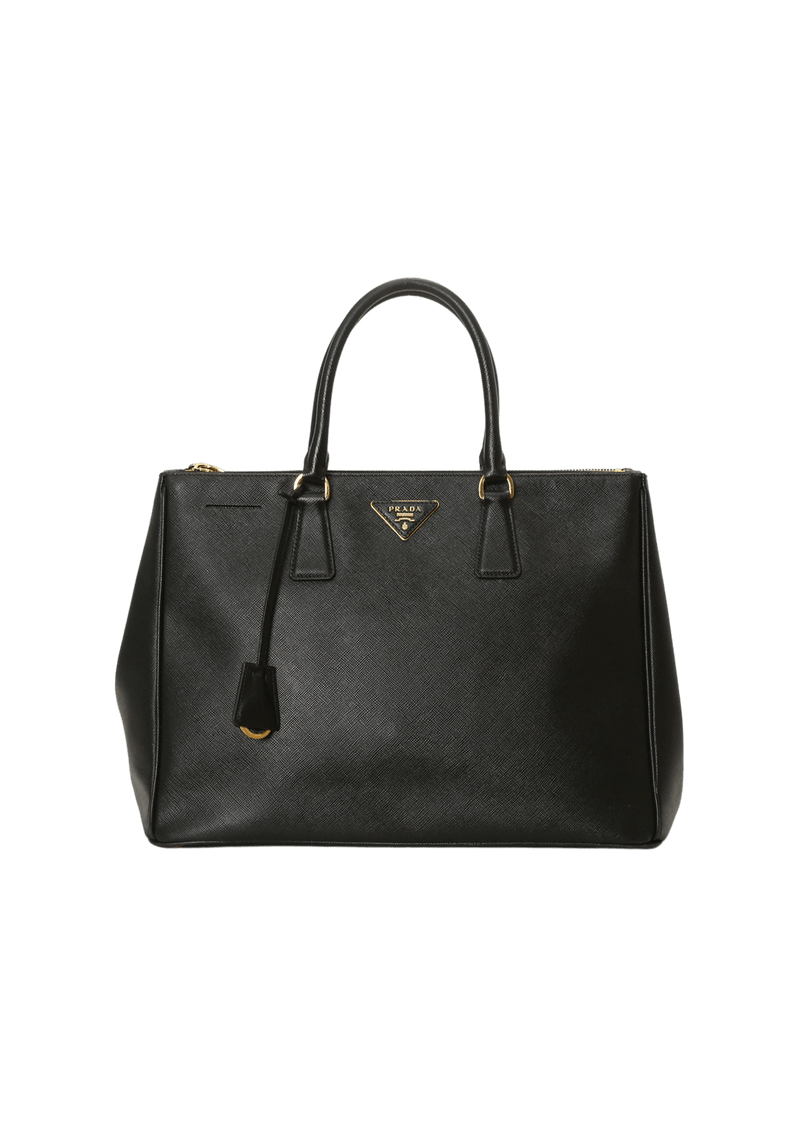 SAFFIANO LUX DOUBLE ZIP GALLERIA