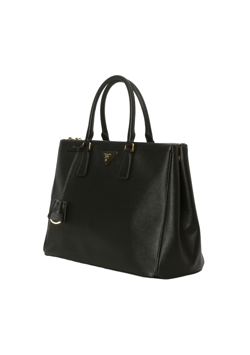 SAFFIANO LUX DOUBLE ZIP GALLERIA