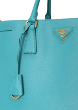 SAFFIANO LUX DOUBLE ZIP GALLERIA