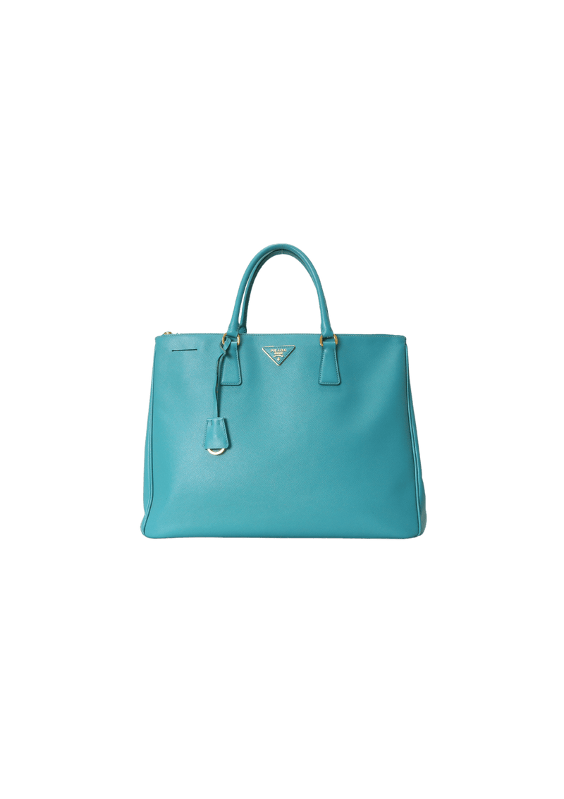 SAFFIANO LUX DOUBLE ZIP GALLERIA