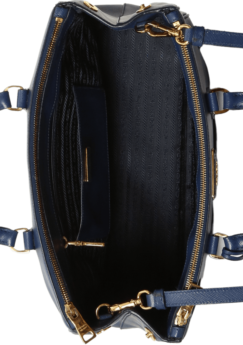 SAFFIANO LUX DOUBLE ZIP GALLERIA