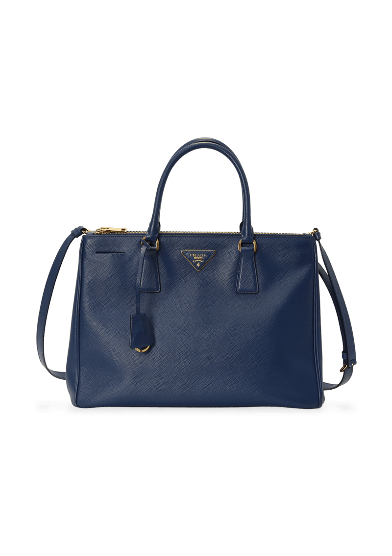 SAFFIANO LUX DOUBLE ZIP GALLERIA