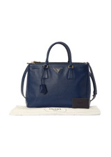 SAFFIANO LUX DOUBLE ZIP GALLERIA