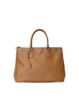 SAFFIANO LUX DOUBLE ZIP GALLERIA