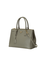 SAFFIANO LUX DOUBLE ZIP GALLERIA