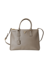 SAFFIANO LUX DOUBLE ZIP GALLERIA