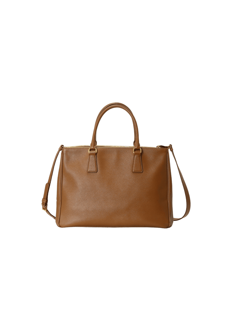 SAFFIANO LUX DOUBLE ZIP GALLERIA