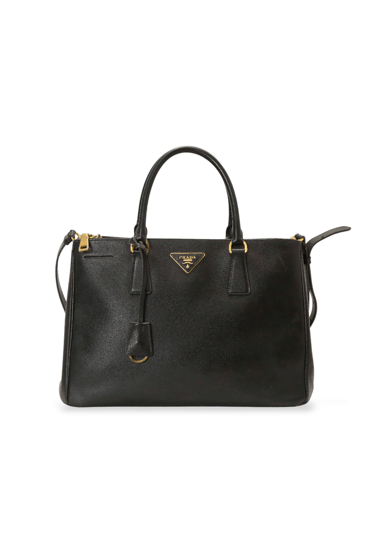 SAFFIANO LUX DOUBLE ZIP GALLERIA