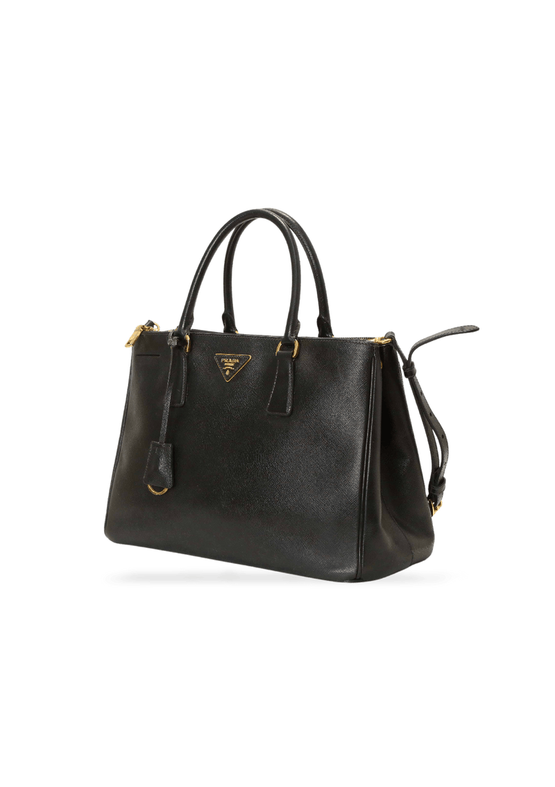 SAFFIANO LUX DOUBLE ZIP GALLERIA