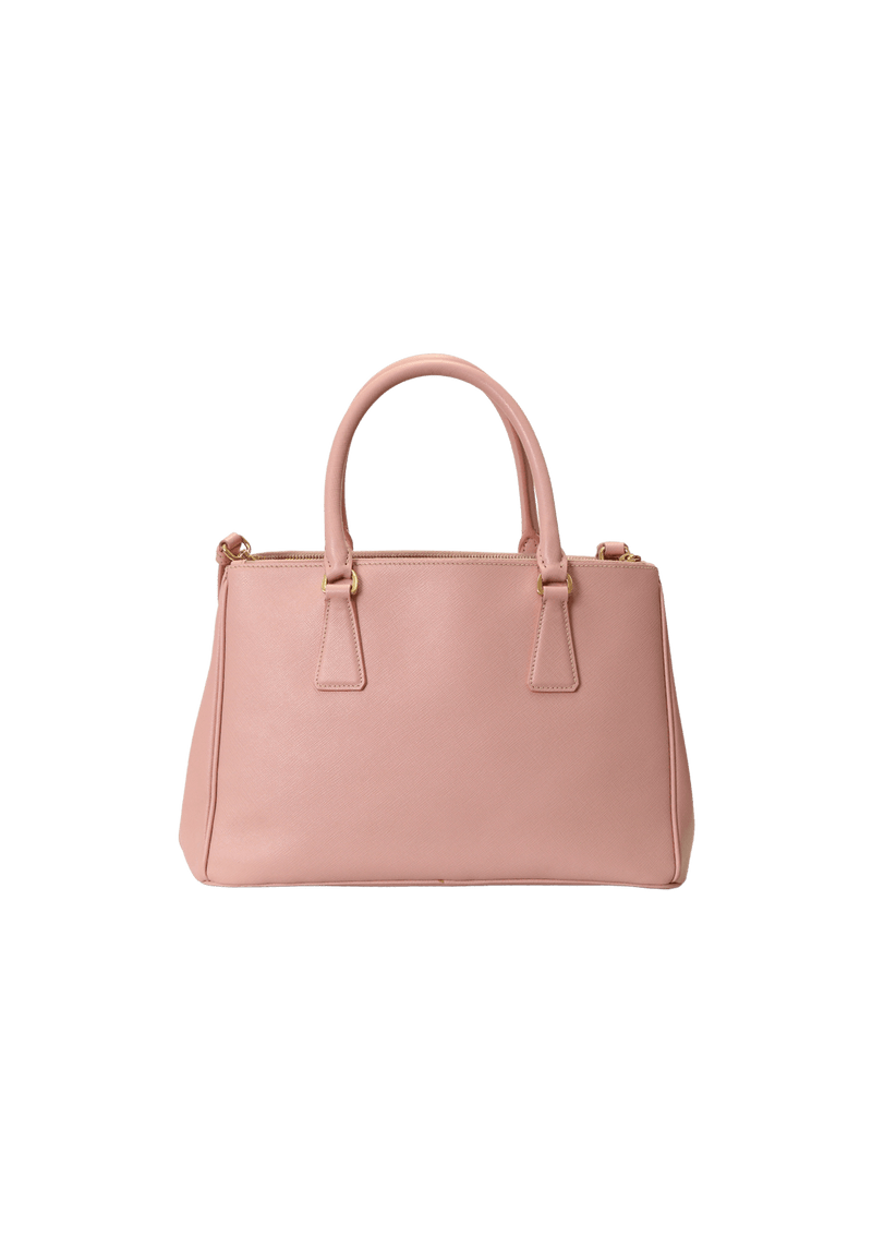 SAFFIANO LUX DOUBLE ZIP GALLERIA