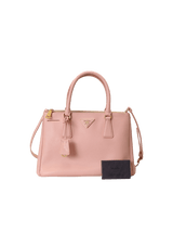 SAFFIANO LUX DOUBLE ZIP GALLERIA