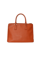 SAFFIANO LUX DOUBLE ZIP GALLERIA SATCHEL