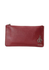 SAFFIANO TRAVEL POUCH