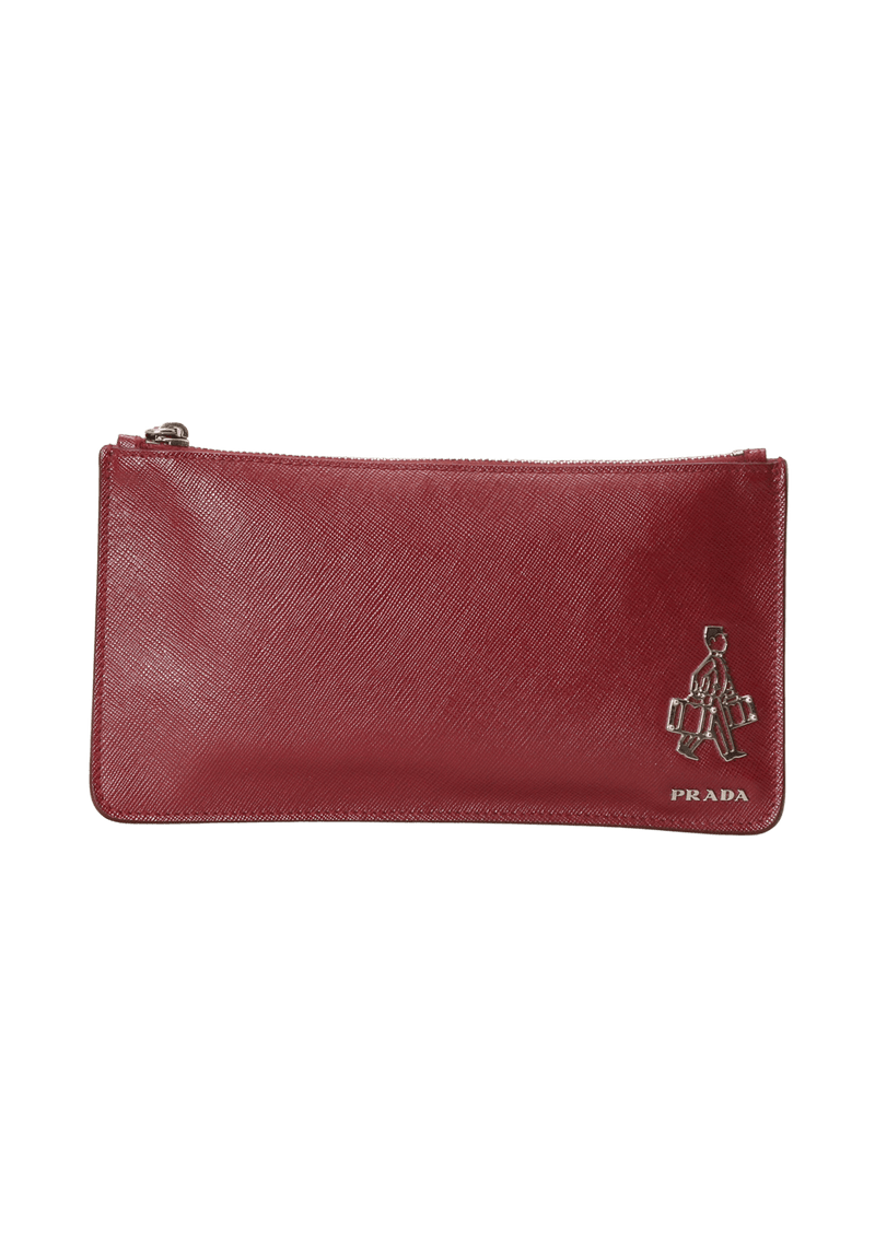 SAFFIANO TRAVEL POUCH