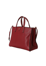 SAFFIANO TRIPLE POCKET TOTE