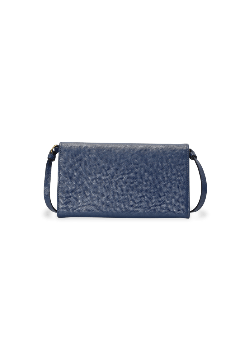 SAFFIANO WALLET ON STRAP