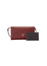 SAFFIANO WALLET ON STRAP