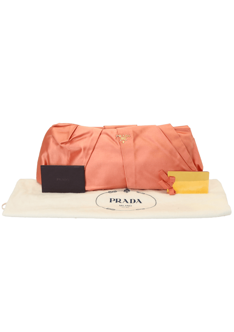 SATIN CLUTCH