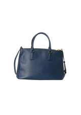 SMALL SAFFIANO LUX DOULE ZIP GALLERIA