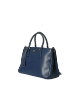 SMALL SAFFIANO LUX DOULE ZIP GALLERIA