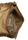 SNAKESKIN BUCKLE BAG