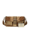 SNAKESKIN BUCKLE BAG