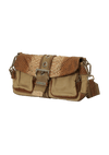 SNAKESKIN BUCKLE BAG