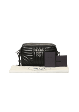 SOFT CALF DIAGRAMME CAMERA BAG