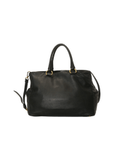 SOFT CALFSKIN FRONT ZIP SATCHEL