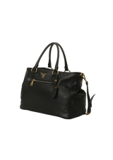 SOFT CALFSKIN FRONT ZIP SATCHEL