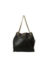 SOFT LEATHER CHAIN BAG
