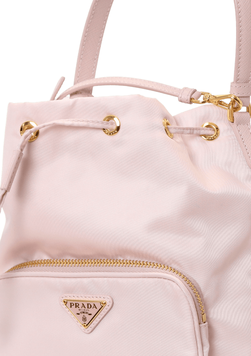 DUET RE-NYLON BUCKET BAG