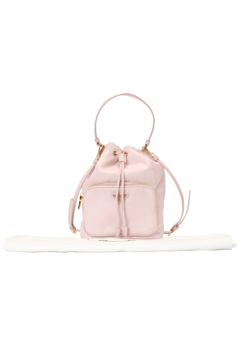 DUET RE-NYLON BUCKET BAG