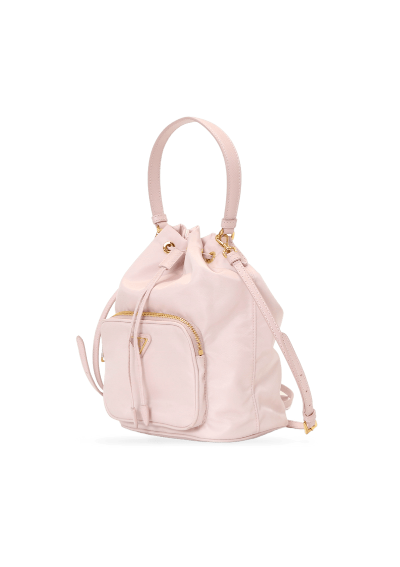 DUET RE-NYLON BUCKET BAG