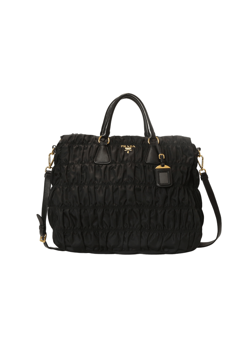 TESSUTO GAUFRE SATCHEL