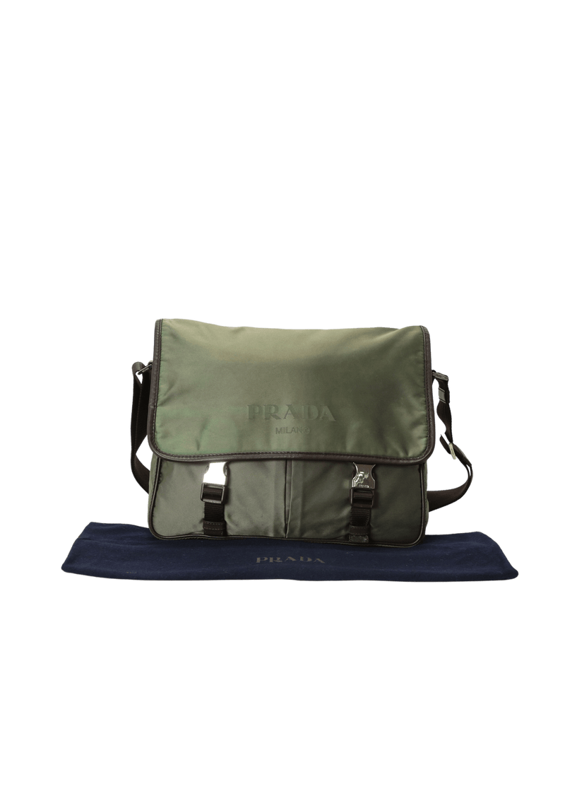 TESSUTO LOGO MESSENGER BAG