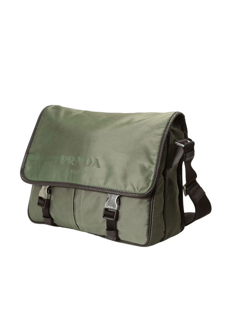 TESSUTO LOGO MESSENGER BAG