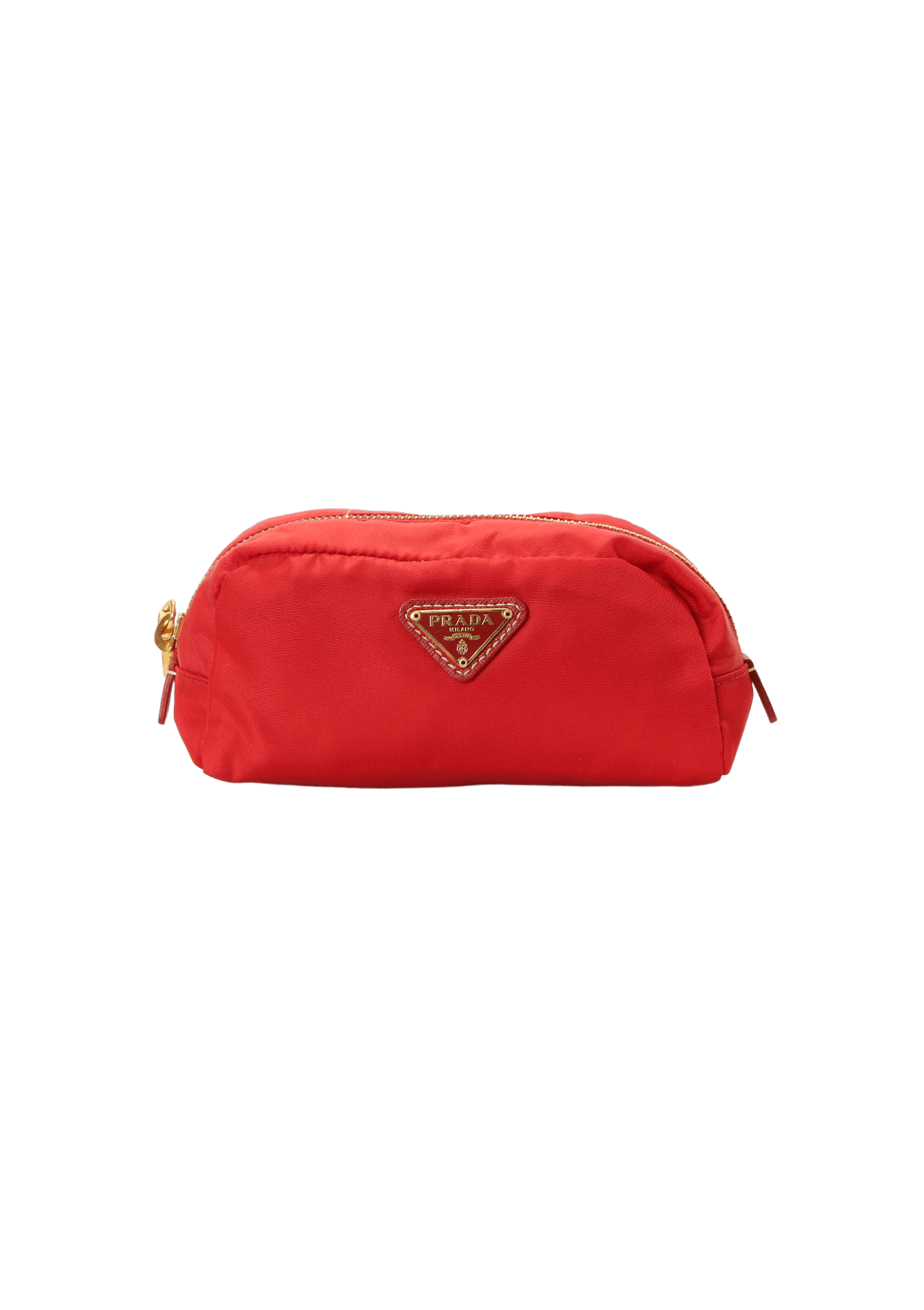 Bolsa Prada Tessuto Pouch Vermelha Original – Gringa