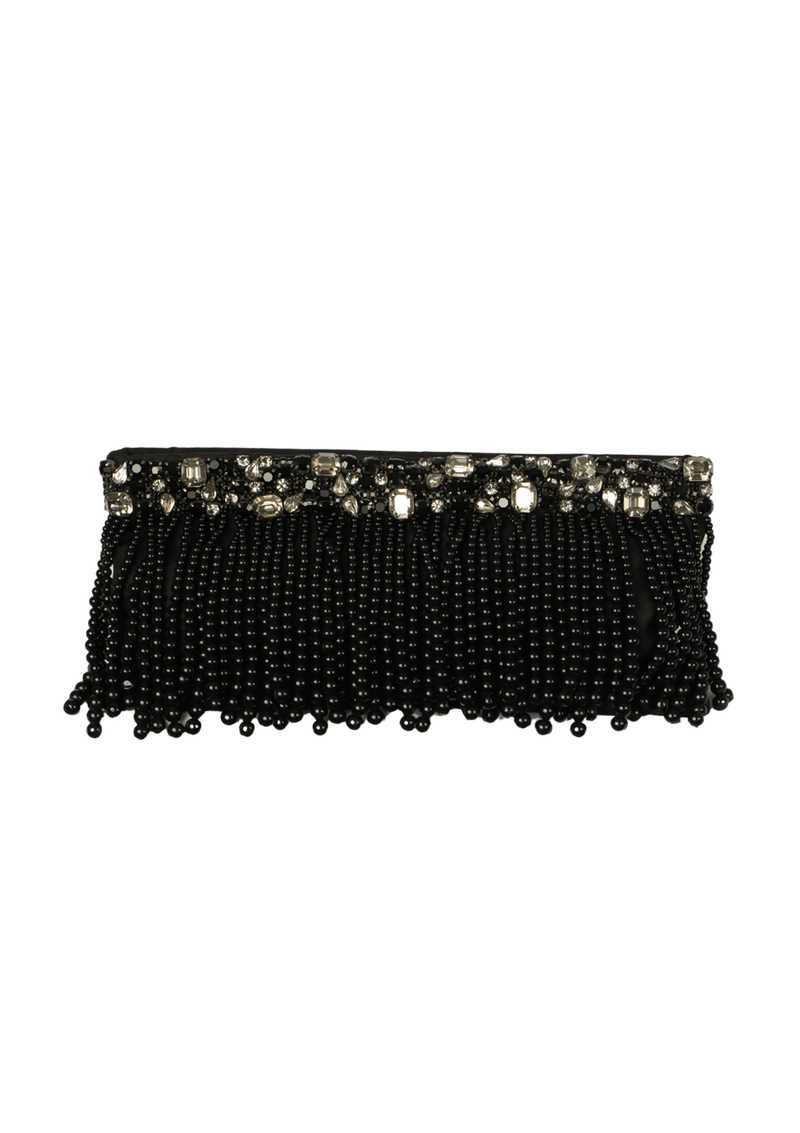 TESSUTO RICAMO CLUTCH BAG