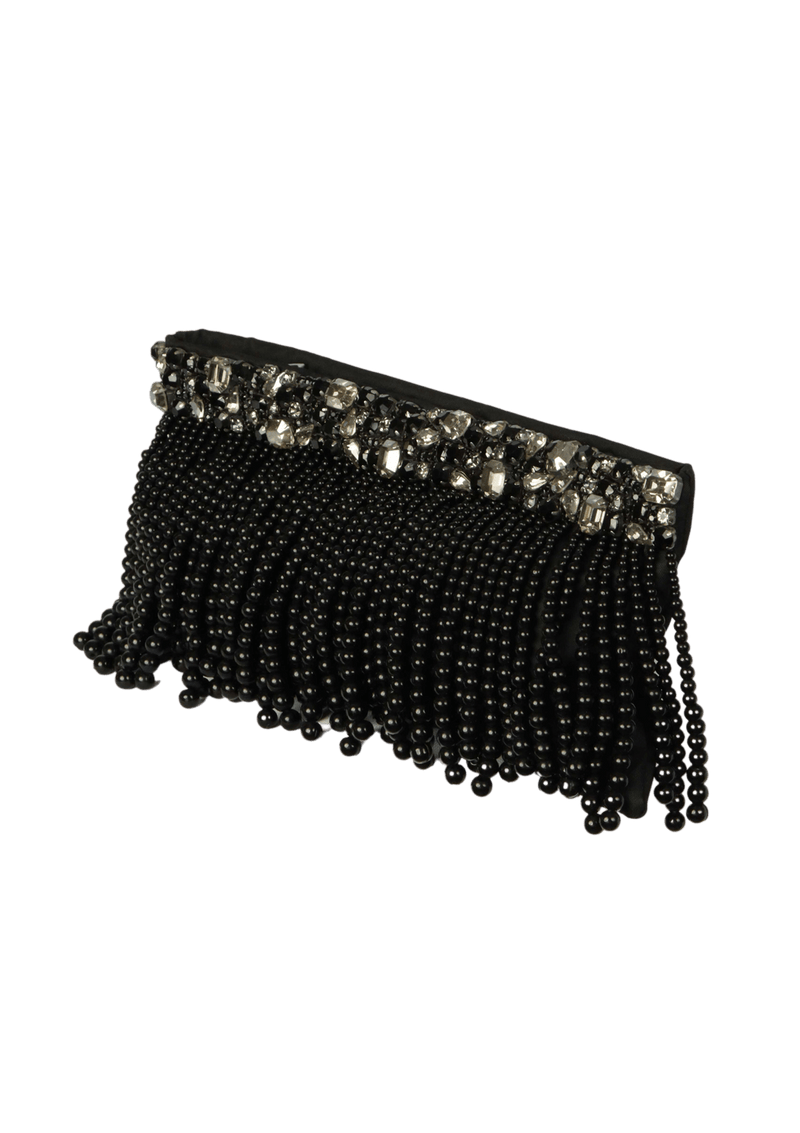 TESSUTO RICAMO CLUTCH BAG