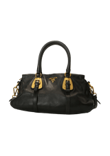 TESSUTO TRIMMED SATCHEL
